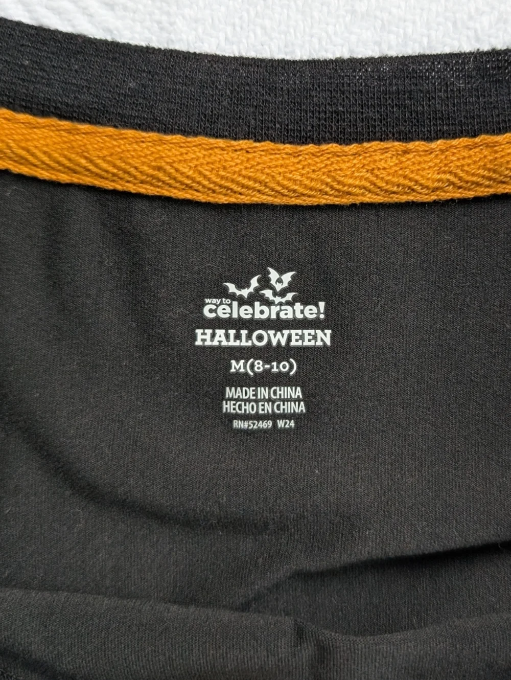 Halloween Black Glow In The Dark Skeleton Print Pajamas Medium Way To Celebrate